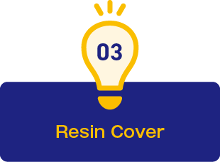 3.Resin Cover