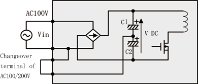 Fig.1 Voltage doubler rectifier circuit
