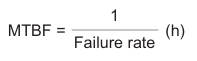 (2) MTBF